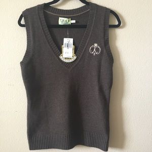 New w/tag juicy couture cashmere wool vest large